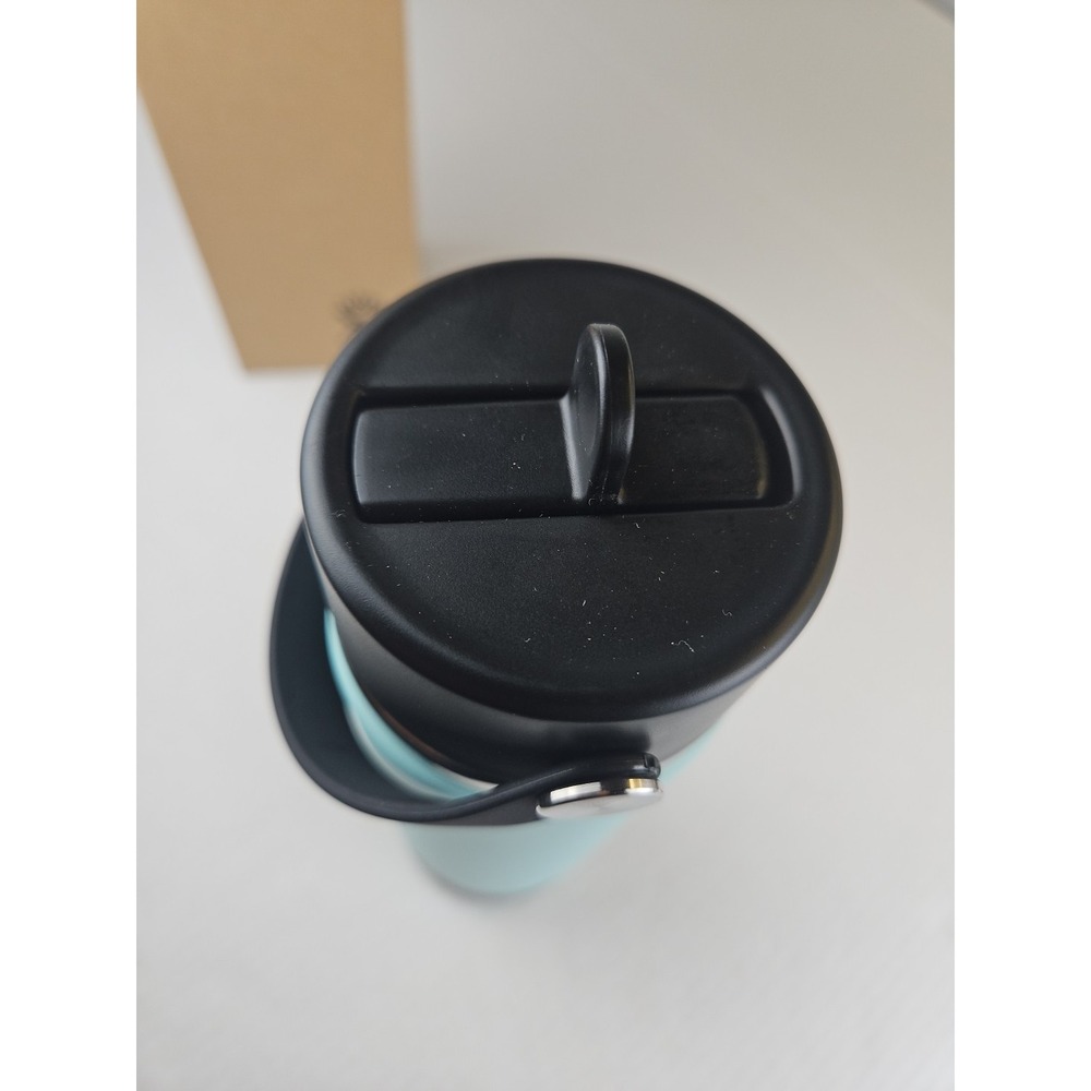 Hydro Flask 24 oz Wide Flex Straw Cap ‎ The Color Is Dew W24BFS Brand New In Box - Picture 6 of 10